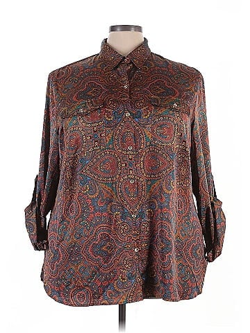 Jones New York Signature 3/4 Sleeve Blouse (view 1)