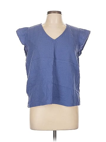 Three Dots Short Sleeve Top (view 1)