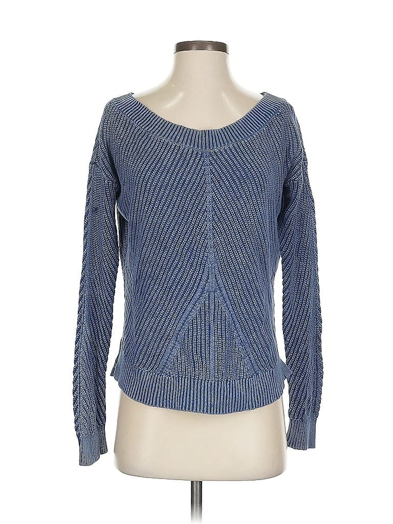 Pre-owned Aerie Pullover Sweater In Blue