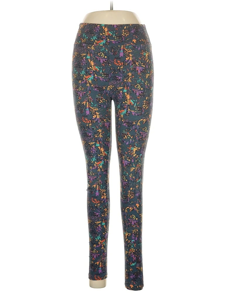 Pre-owned Lularoe Leggings In Purple