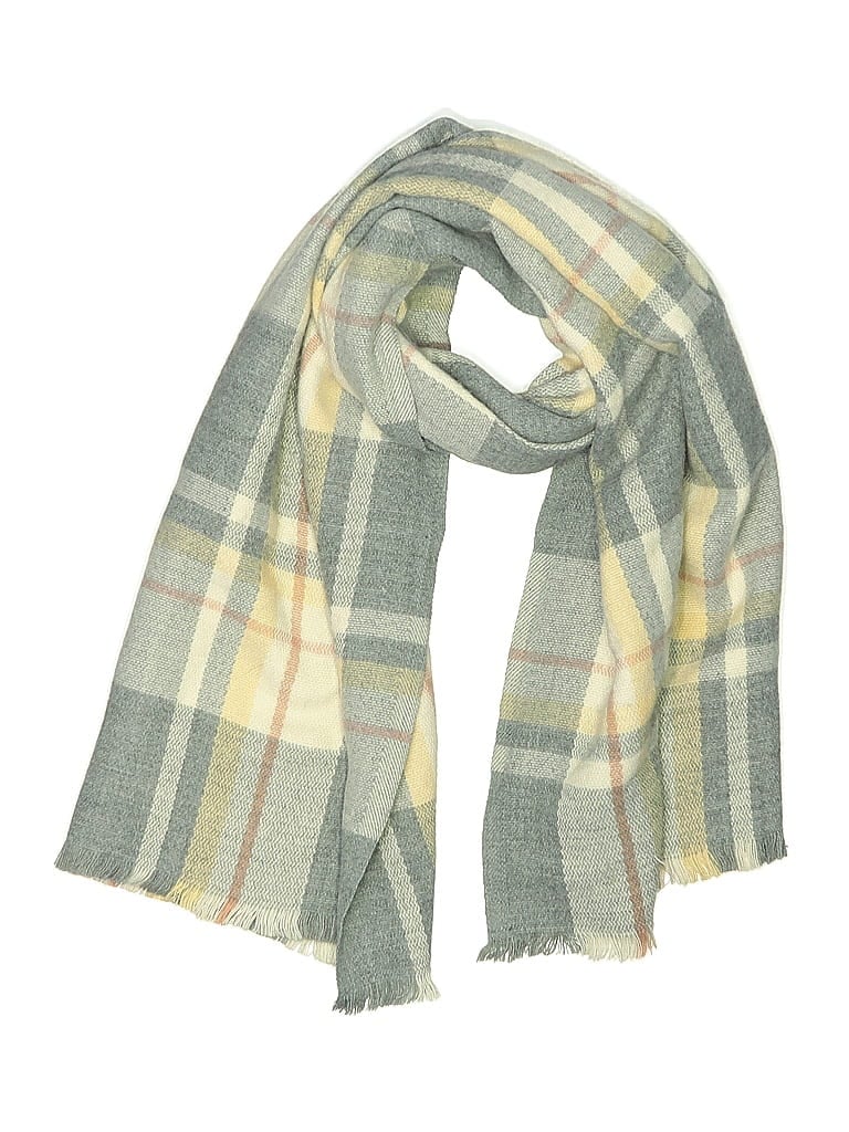 Pre-owned Look Scarf In Gray