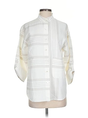 Worth New York 3/4 Sleeve Button-Down Shirt (view 1)