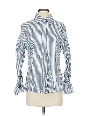 For Cynthia Long Sleeve Button-Down Shirt (view 1)