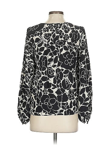 Alice & Trixie Long Sleeve Silk Top (view 2)