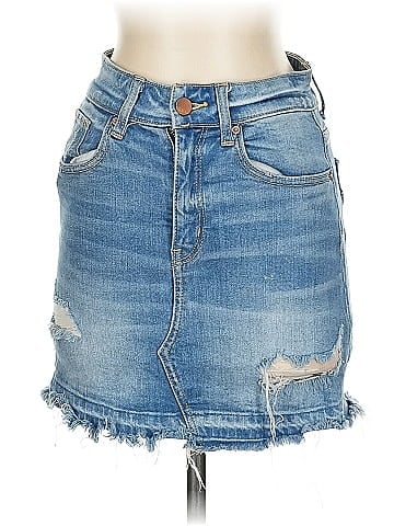 BKE Denim Skirt (view 1)