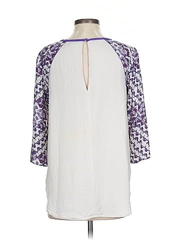 Rebecca Minkoff 3/4 Sleeve Silk Top (view 2)