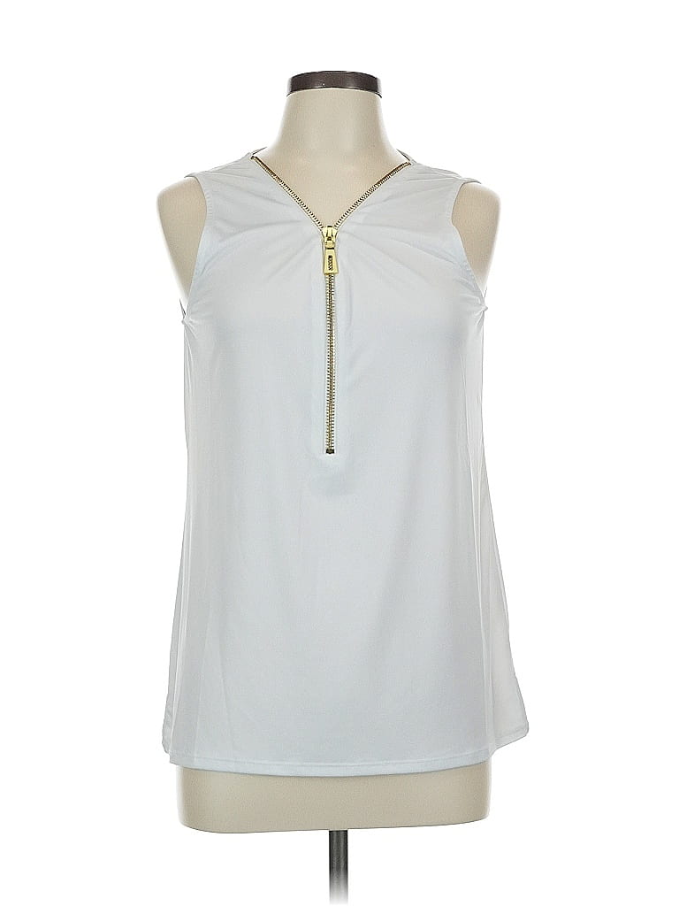 Grace Elements Sleeveless T-shirt In White