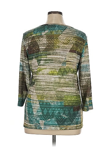 Christopher & Banks 3/4 Sleeve Top (view 2)