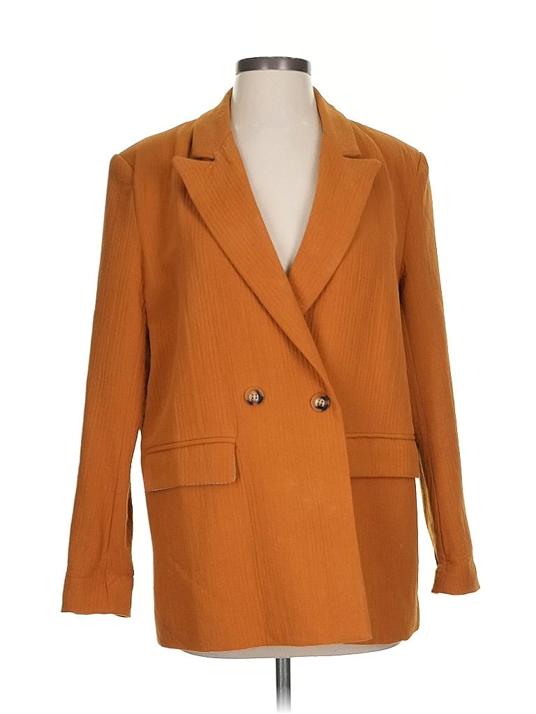 Click to view more detailed imagery on our partner's website Pre-owned Parisa Blazer Jacket In Orange