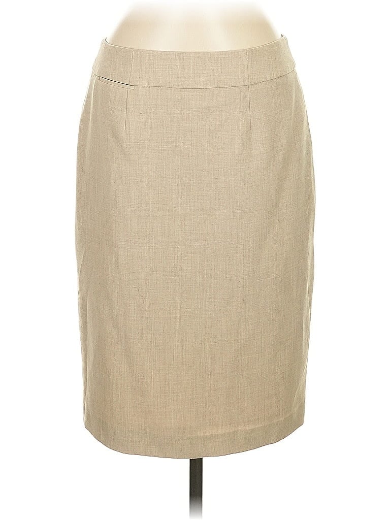 Pre-owned Calvin Klein Formal Skirt In Brown