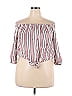 Ambiance White 3/4 Sleeve Blouse Size 2X - photo 1