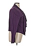 G by Giuliana Rancic Purple Cardigan Size XL - photo 4