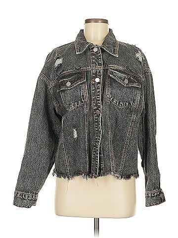 Peach Love Denim Jacket (view 1)