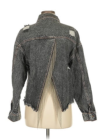 Peach Love Denim Jacket (view 2)