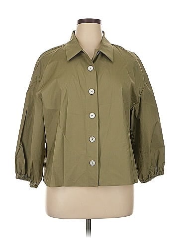 Piazza Sempione 3/4 Sleeve Button-Down Shirt (view 1)