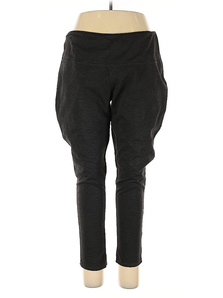 Pre-owned Jones & Co Active Pants In Black