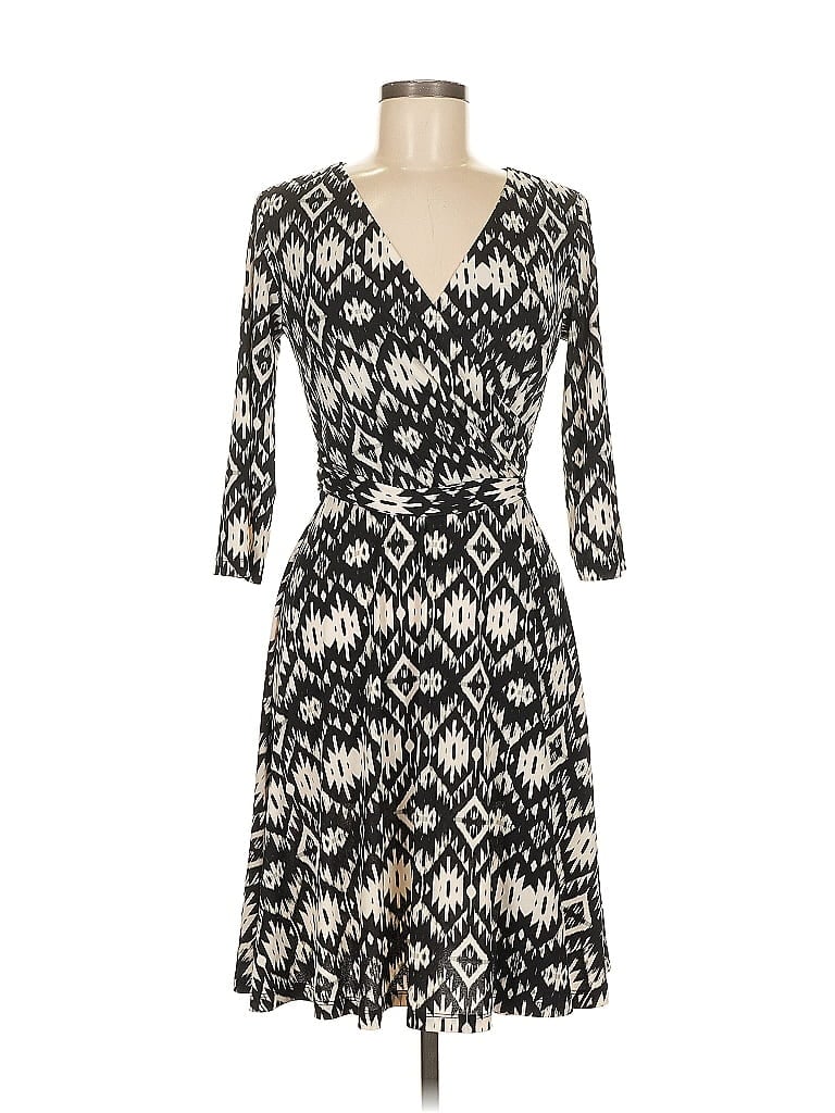 Pre-owned Agb Casual Dress In Black