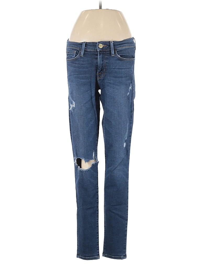 Click to view more detailed imagery on our partner's website Pre-owned Frame Jeans In Blue