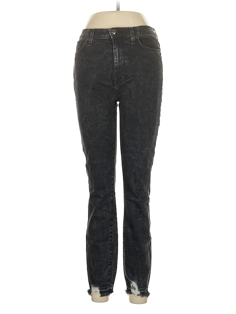 Pre-owned 7 For All Mankind Jeans In Gray