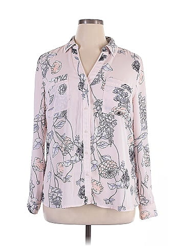Candie's Long Sleeve Blouse (view 1)