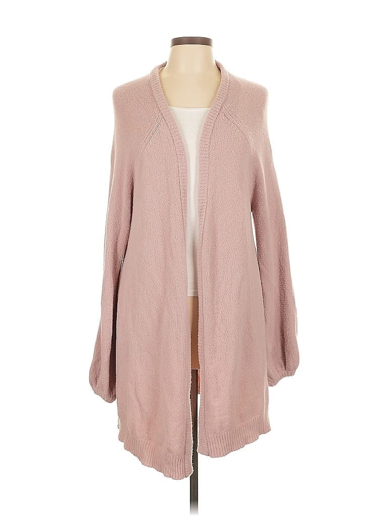 Pre-owned The Drop Cardigan Sweater In Pink