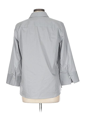 Foxcroft 3/4 Sleeve Button-Down Shirt (view 2)