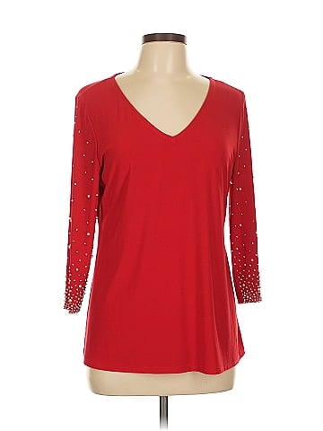 MSK 3/4 Sleeve Top (view 1)