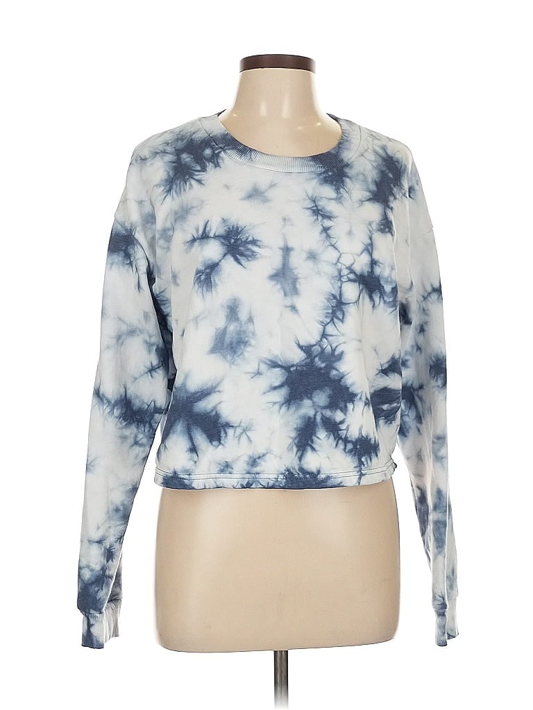 Pre-owned 90 Degree By Reflex Sweatshirt In Blue