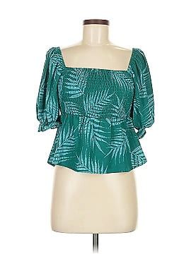 Gibson Look Short Sleeve Blouse