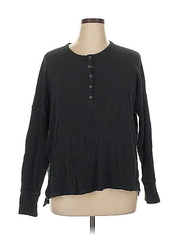 OFFLINE by Aerie Long Sleeve Blouse (view 1)