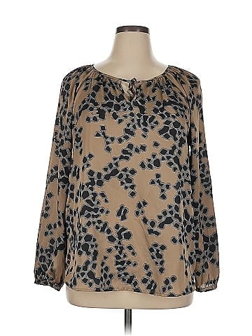 Dana Buchman Long Sleeve Blouse (view 1)