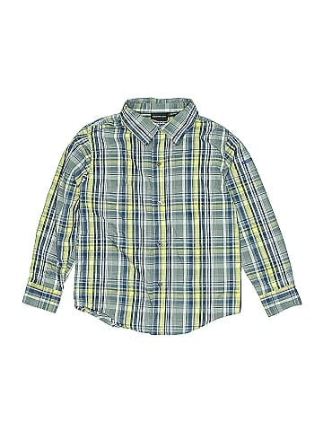CALVIN KLEIN JEANS Long Sleeve Button-Down Shirt (view 1)
