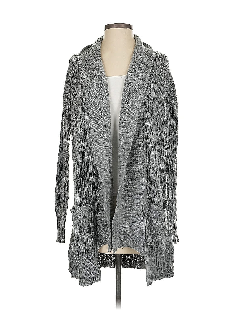 Pre-owned Aerie Cardigan Sweater In Gray