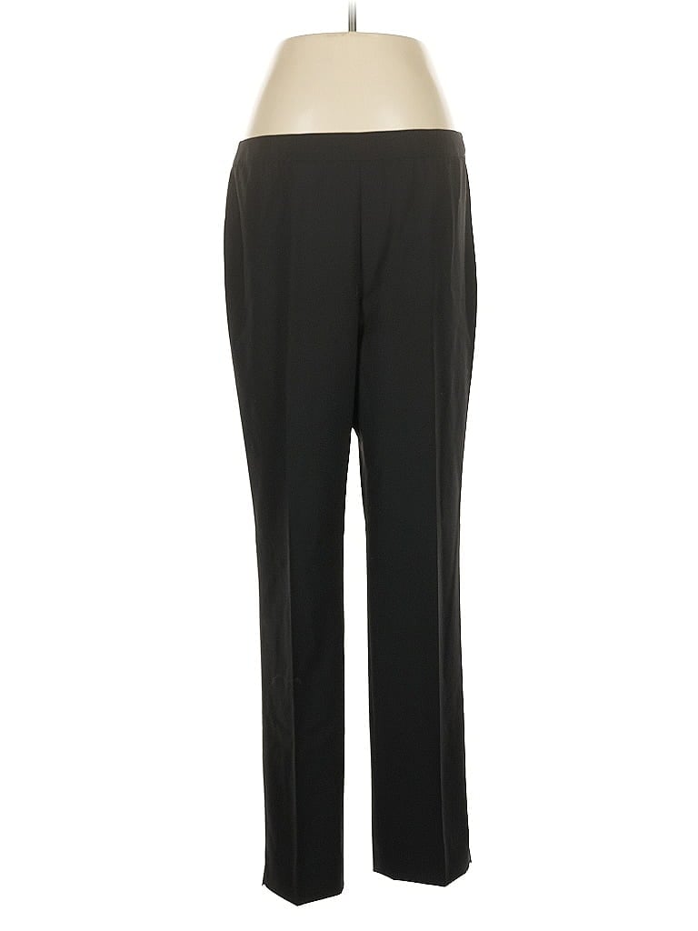 Pre-owned Lafayette 148 Wool Pants In Black