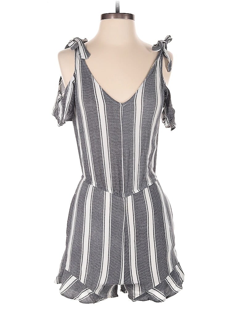 Pre-owned American Eagle Outfitters Romper In Gray