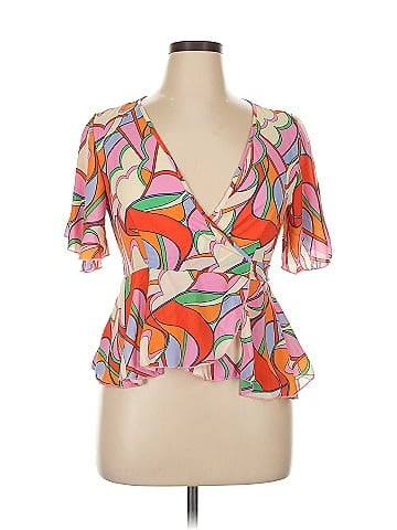 Love J Short Sleeve Blouse (view 1)