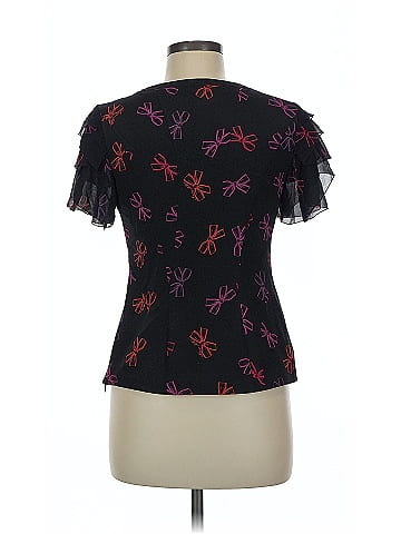 Karen Millen Short Sleeve Silk Top (view 2)