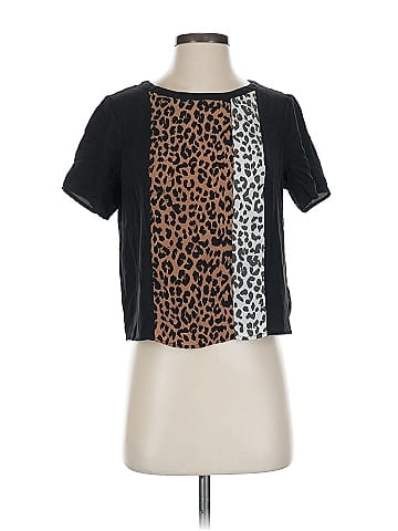 Elizabeth and James Short Sleeve Blouse (view 1)