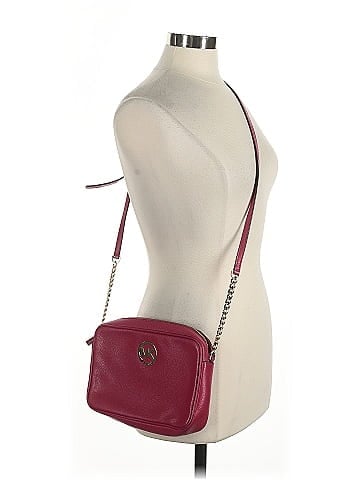 MICHAEL Michael Kors Leather Crossbody Bag (view 2)