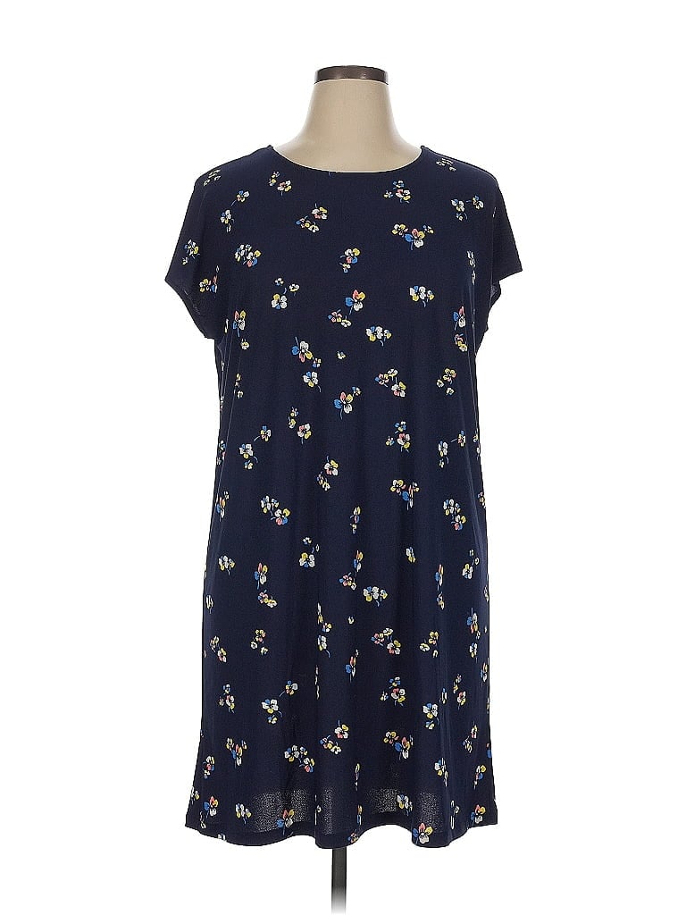 Pre-owned Halogen Casual Dress In Blue