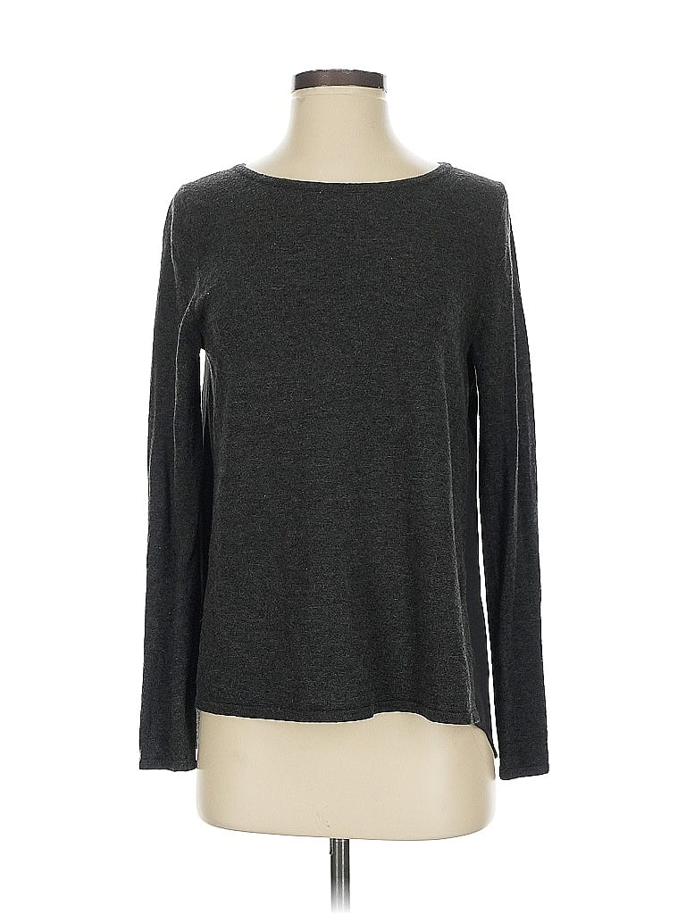 Pre-owned Ann Taylor Factory Pullover Sweater In Gray