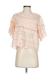 Love Shack Fancy Short Sleeve Blouse