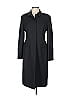 Giorgio Armani 100% Wool Gray Black Wool Coat Size 8 - photo 1