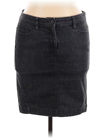 Kenneth Cole REACTION Denim Skirt (view 1)