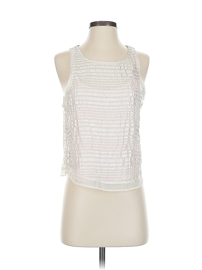 Pre-owned American Eagle Outfitters Sleeveless Blouse In Silver