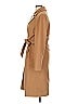 Sofia Cashmere Tan Wool Coat Size 10 - photo 5