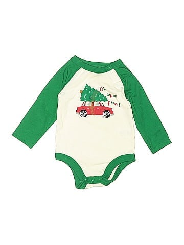 Holiday Time Long Sleeve Onesie (view 1)