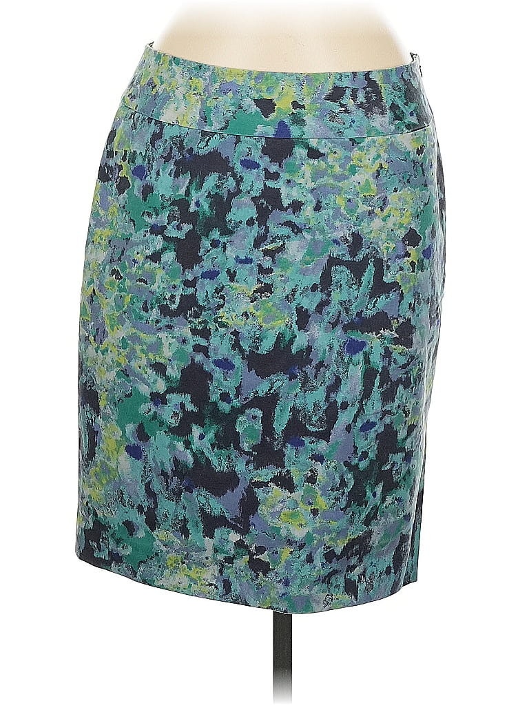 Pre-owned Halogen Casual Skirt In Blue