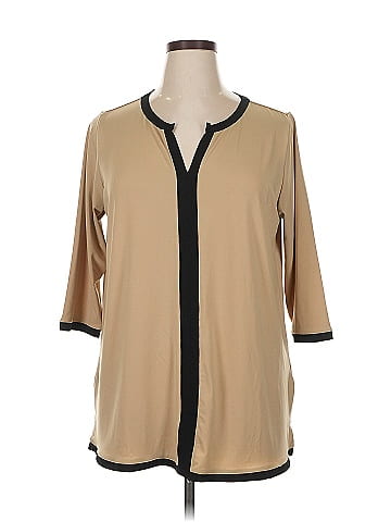 Jessica London 3/4 Sleeve Blouse (view 1)