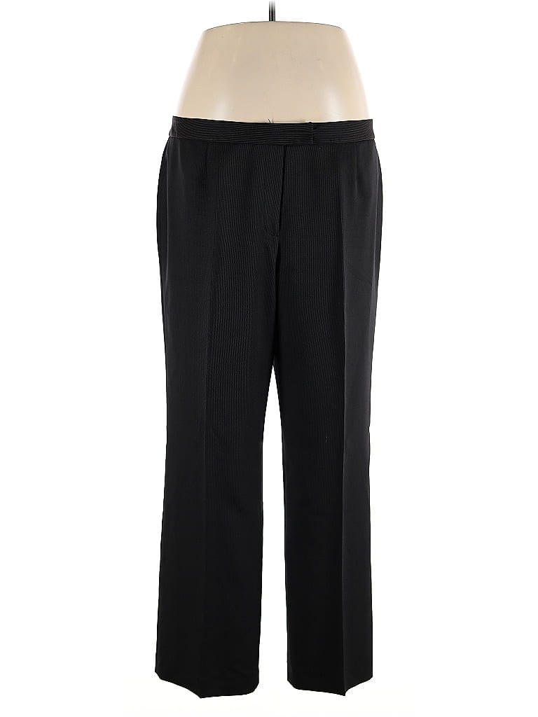 Pre-owned Evan Picone Dress Pants In Black